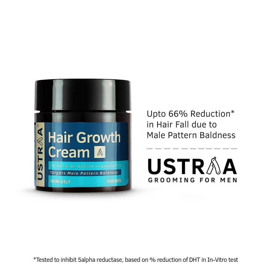 Ustraa | Ustraa Anti Hair Fall Shampoo 250 ml & Hair growth Cream 100 g 5