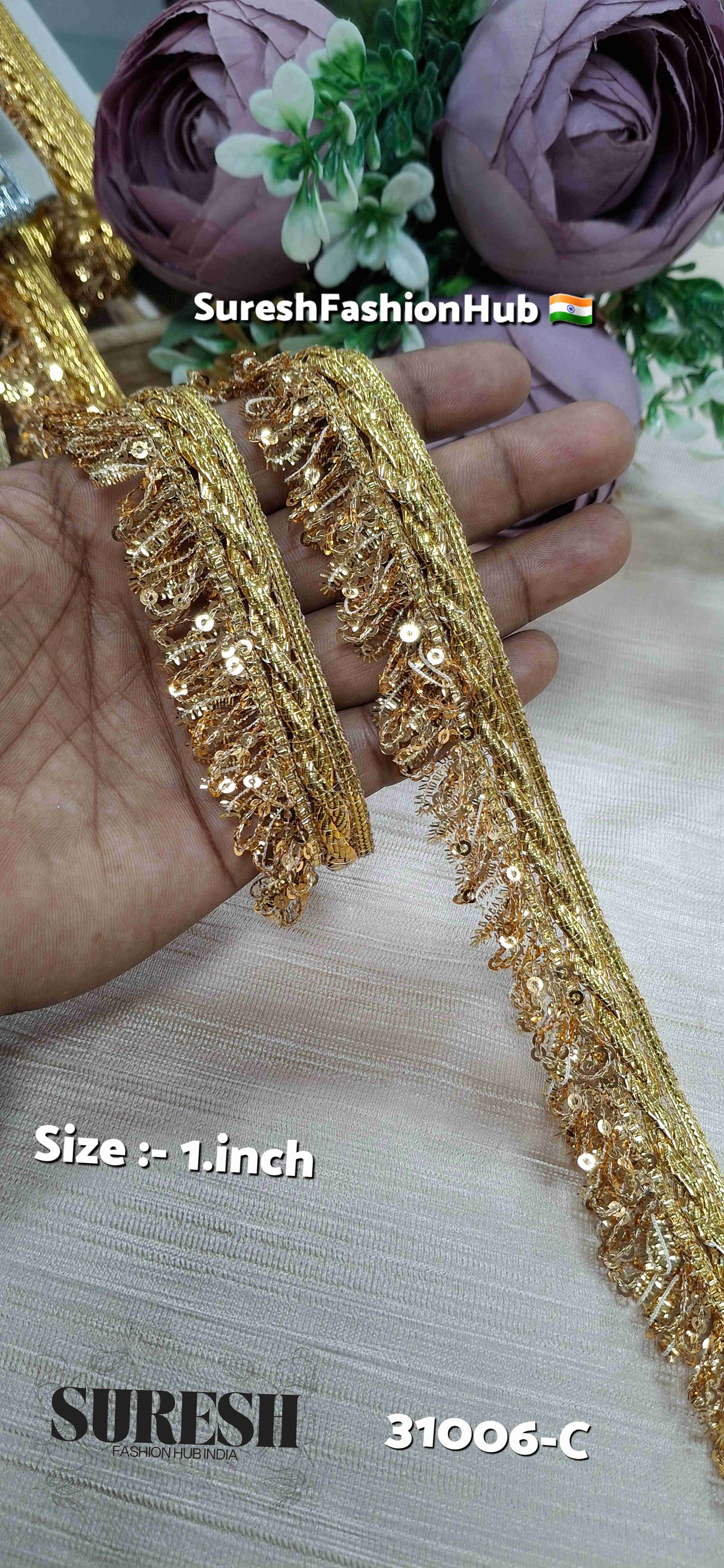 Fringe Jhalar Lace
