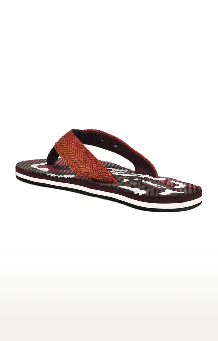 Campus Shoes | Men's GC-1003C Brown Mesh Slippers 2