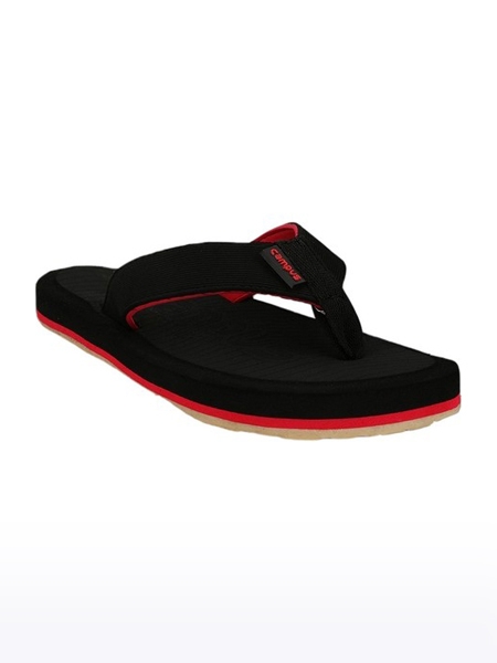 Campus Shoes | Men's Black GC 1018A Slippers 0