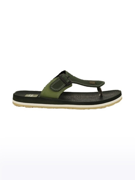 Campus Shoes | Men's Green GC 1025 Slippers 1