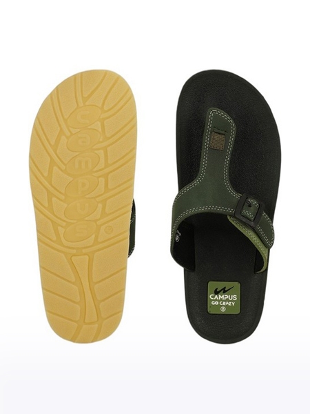 Campus Shoes | Men's Green GC 1025 Slippers 3