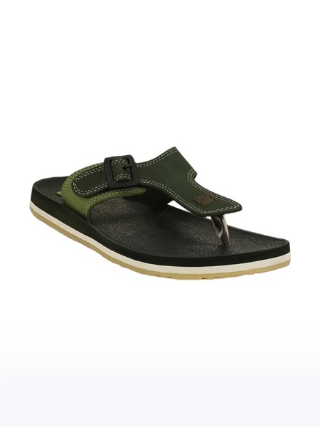 Campus Shoes | Men's Green GC 1025 Slippers 0