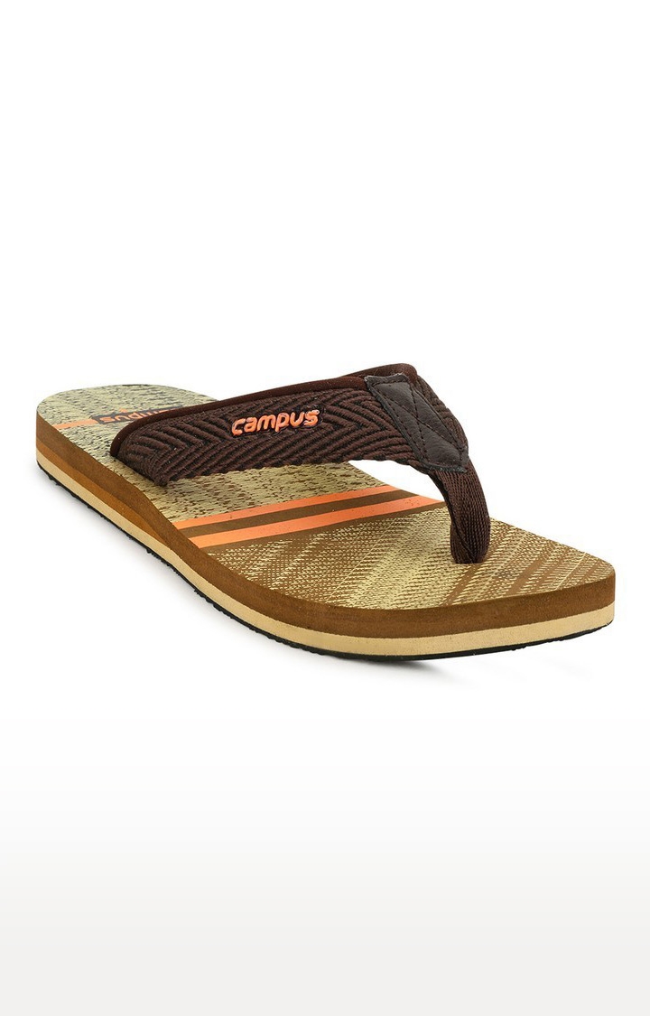 Campus Shoes | Men's Brown GC 1027 Slippers 0