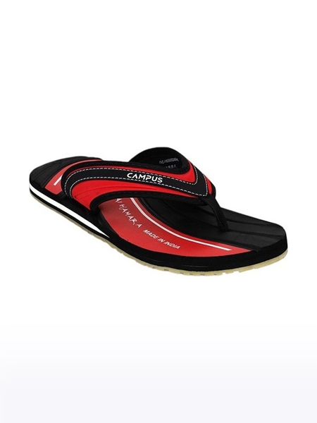 Campus Shoes | Men's Black GC 1036B Slippers 0