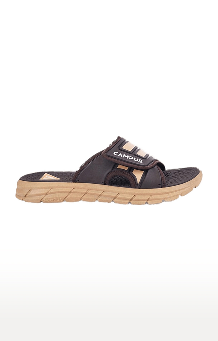 Campus Shoes | Men's Gc-1038 Brown  Flip Flops 1
