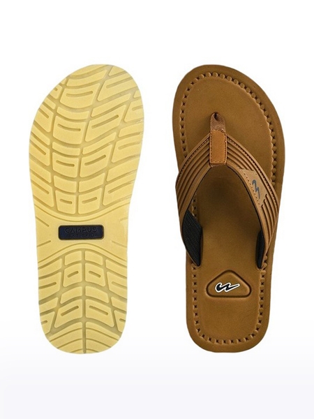 Campus Shoes | Men's Brown GC 1042 Slippers 3
