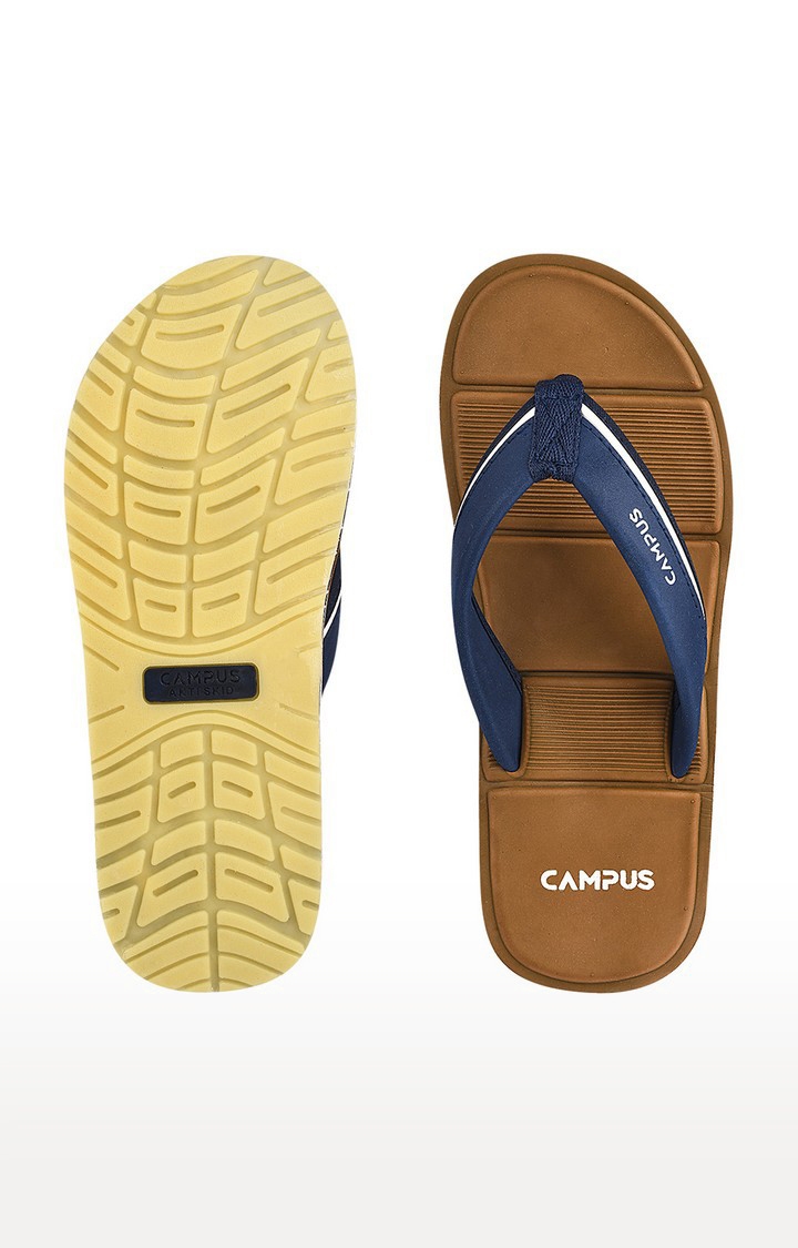 Campus Shoes | Men's Brown GC 1043 Slippers 3