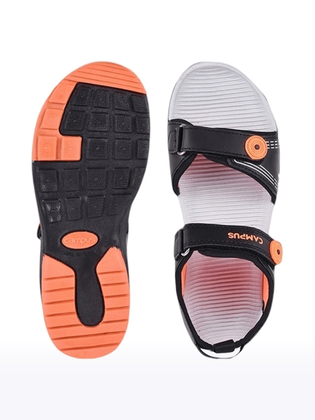 Campus Shoes | Unisex Black GC 22113C Sandal 3