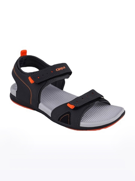 CAMPUS Men Black Sandals - Buy CAMPUS Men Black Sandals Online at Best  Price - Shop Online for Footwears in India | Flipkart.com