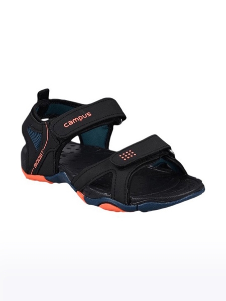 Campus Shoes | Boys Black GC 2222K Sandal 0