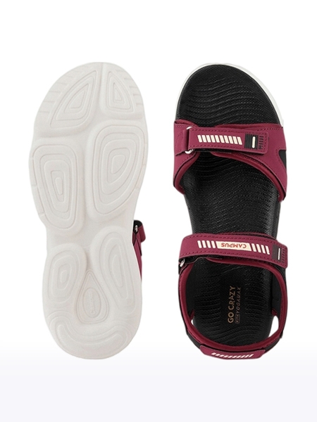 Campus Shoes | Unisex Red GC 2225C Sandal 2