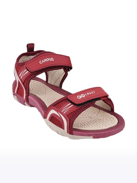 Campus Shoes | Unisex Red GC 22925C Floaters 0