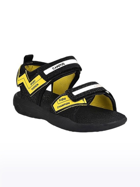 Campus Shoes | Boys Black GC 22926K Sandal 0
