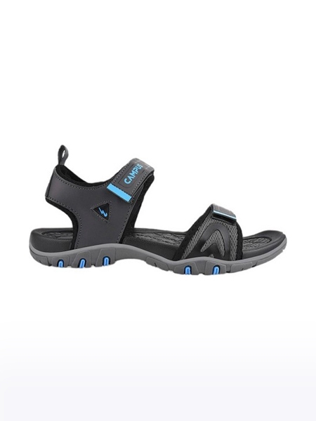 Campus Shoes | Men's Black CAMP COLT Floaters 1