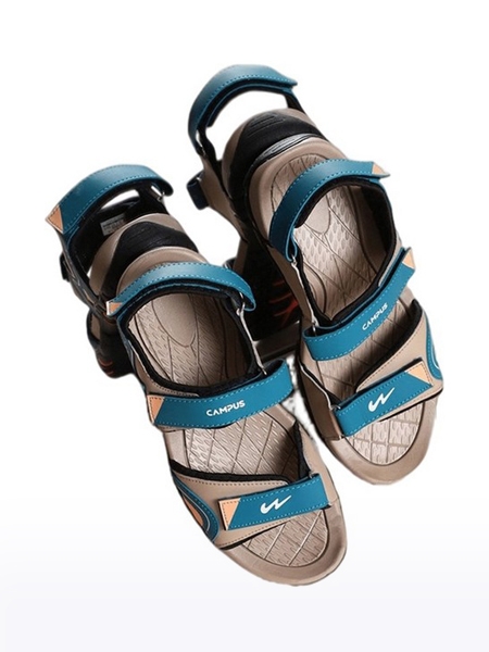Campus Shoes | Men's Blue CAMP PASHTO Floaters 4