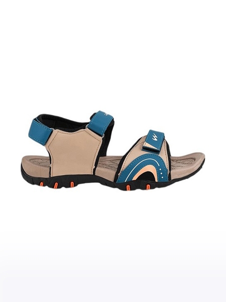 Campus Shoes | Men's Blue CAMP PASHTO Floaters 1
