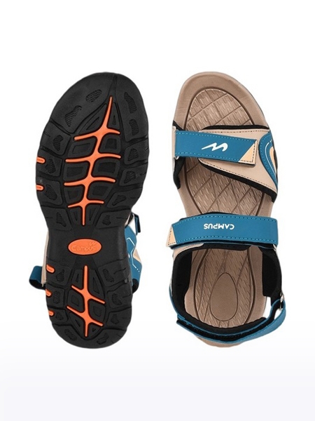 Campus Shoes | Men's Blue CAMP PASHTO Floaters 3