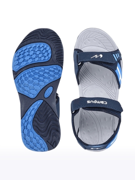 Campus Shoes | Unisex Blue GC 22951C Floaters 2