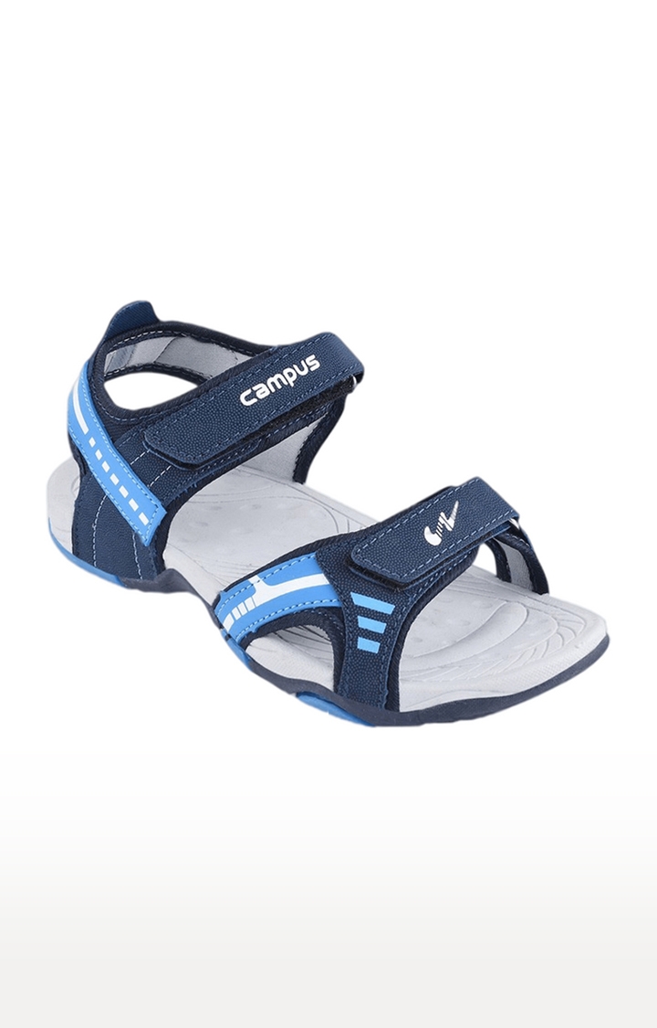 Campus Shoes | Unisex Blue Synthetic Floaters 0
