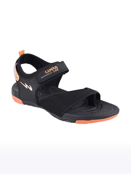 Campus Shoes | Men's Black GC 2306 Sandal 0
