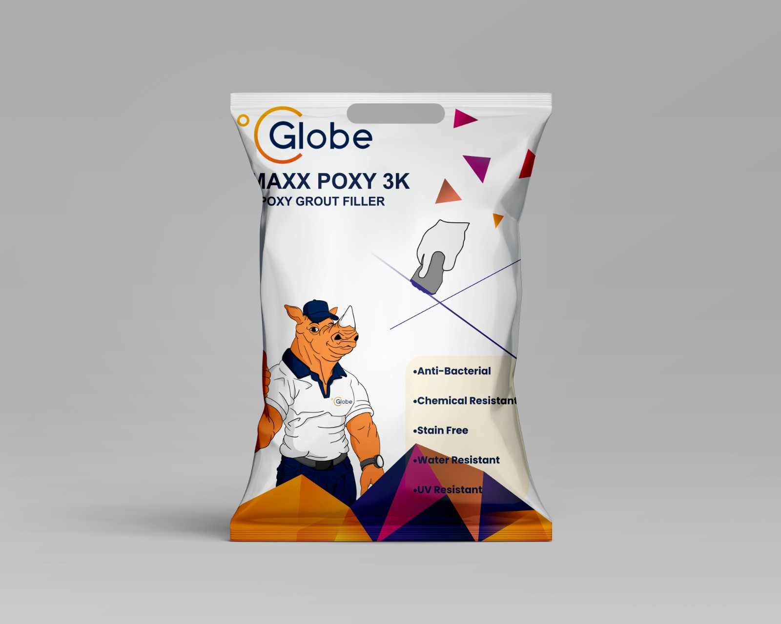 Globe  MAXX EPOXY GROUT 2 K : 5 Kg