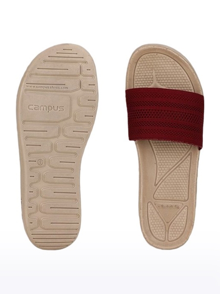 Campus Shoes | Women's Red GC SL 04L Flip Flops 3