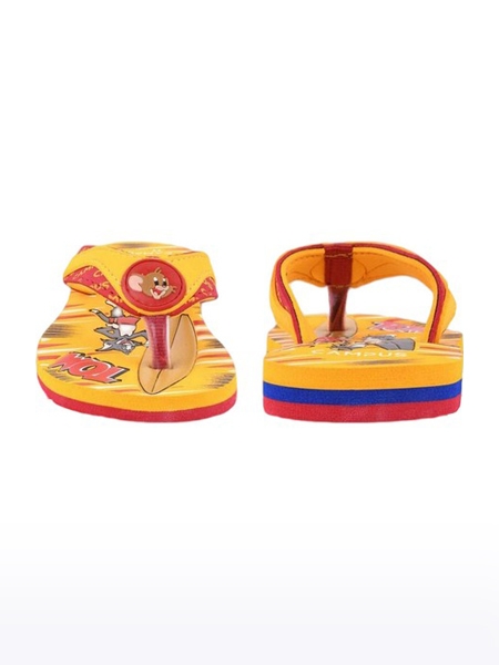 Campus Shoes | Boys Yellow GCK 3002 Slippers 2