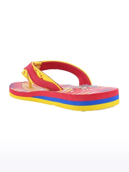 Campus Shoes | Boys Red GCK 3002 Slippers 2