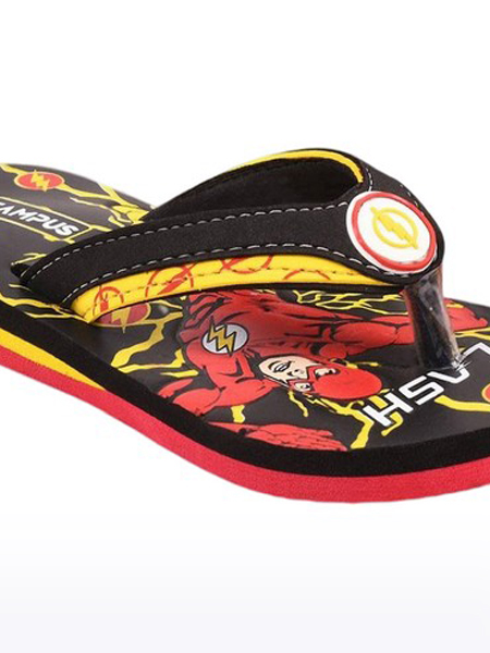 Boys Black GCK 3005 Slippers Kids