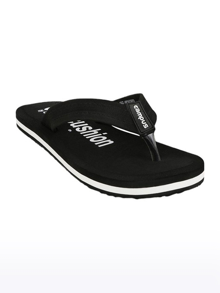 Campus Shoes | Women's Black GCL 1001A Slippers 0