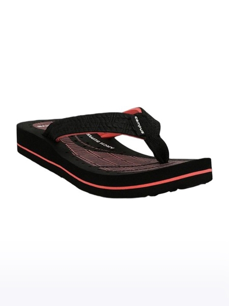 Campus Shoes | Women's Black GCL 1006 Slippers 0
