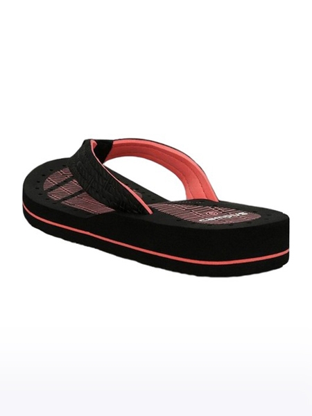Campus Shoes | Women's Black GCL 1006 Slippers 2