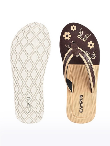 Campus Shoes | Women's Beige GCL 2012 Slippers 2