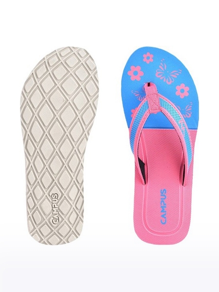 Campus Shoes | Women's Pink GCL 2012 Slippers 2
