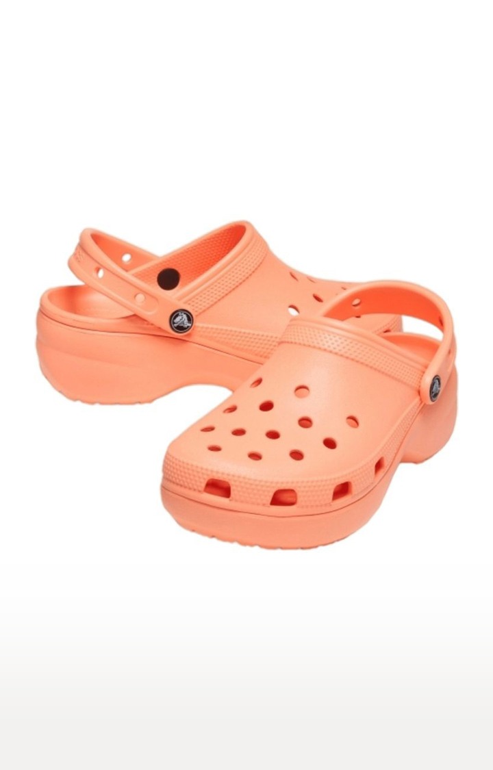 Orange crocs women clearance