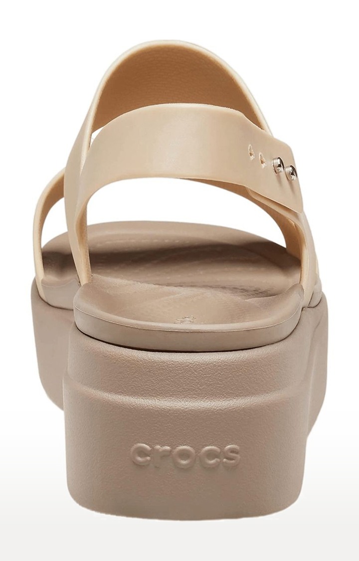 Women's Brown Solid Wedges