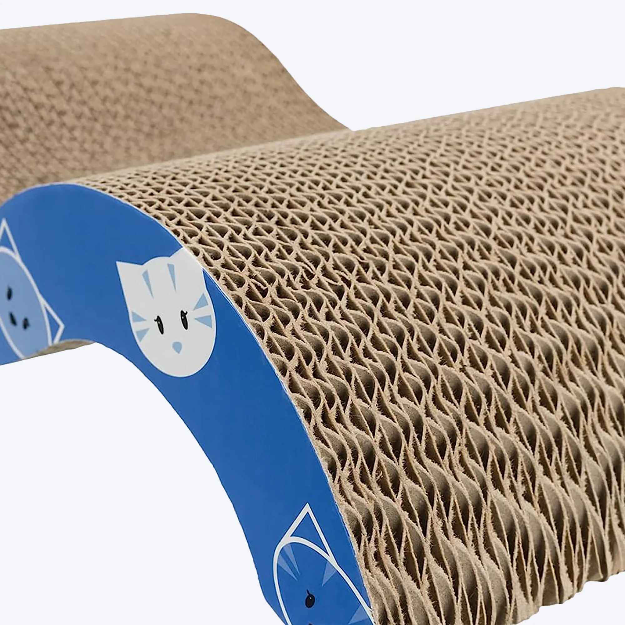 Trixie Mimi Wave Shaped Cardboard Scartch Board for Cats