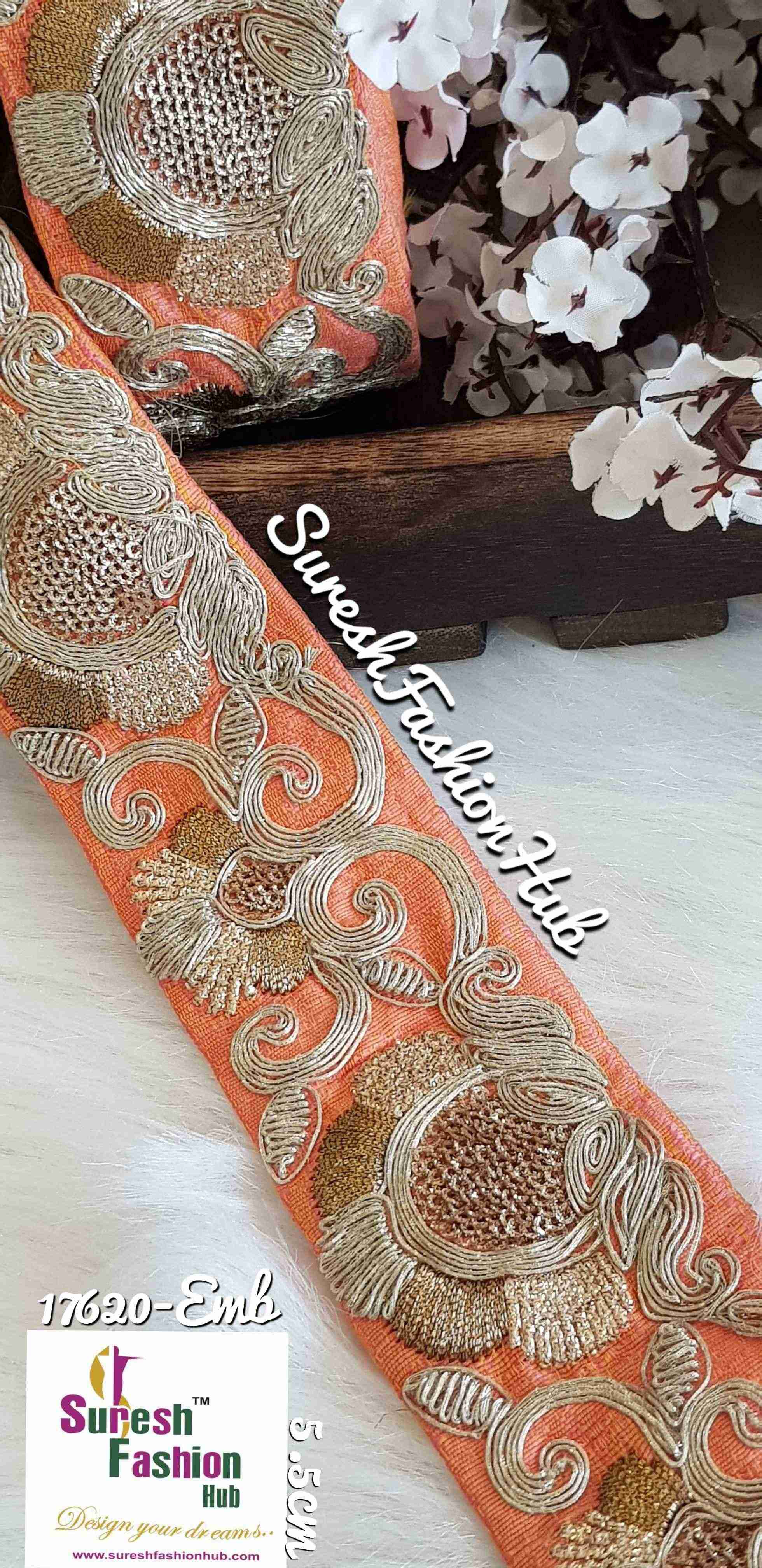 Light Orange Magnolia Designer Trim