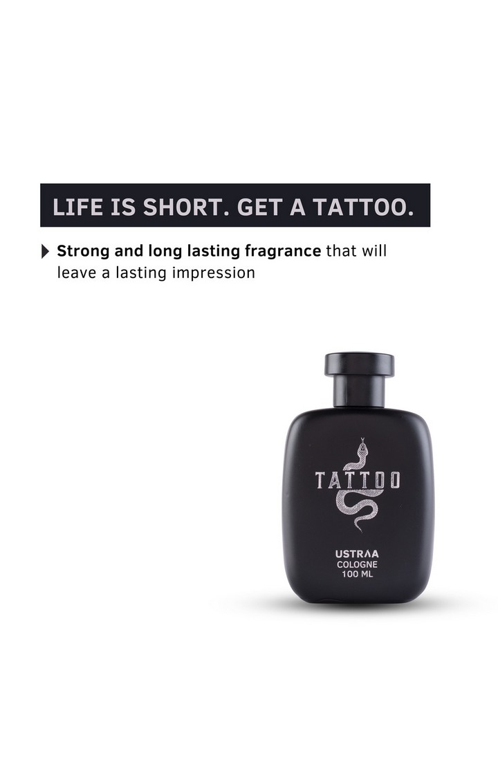 Ustraa | Fragrance gift Box - Tattoo Cologne 100ml - Set Of 2 2