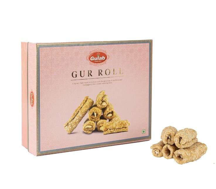 Gur Kaju Roll ( Gulab Sweets, Rohtak Wale )
