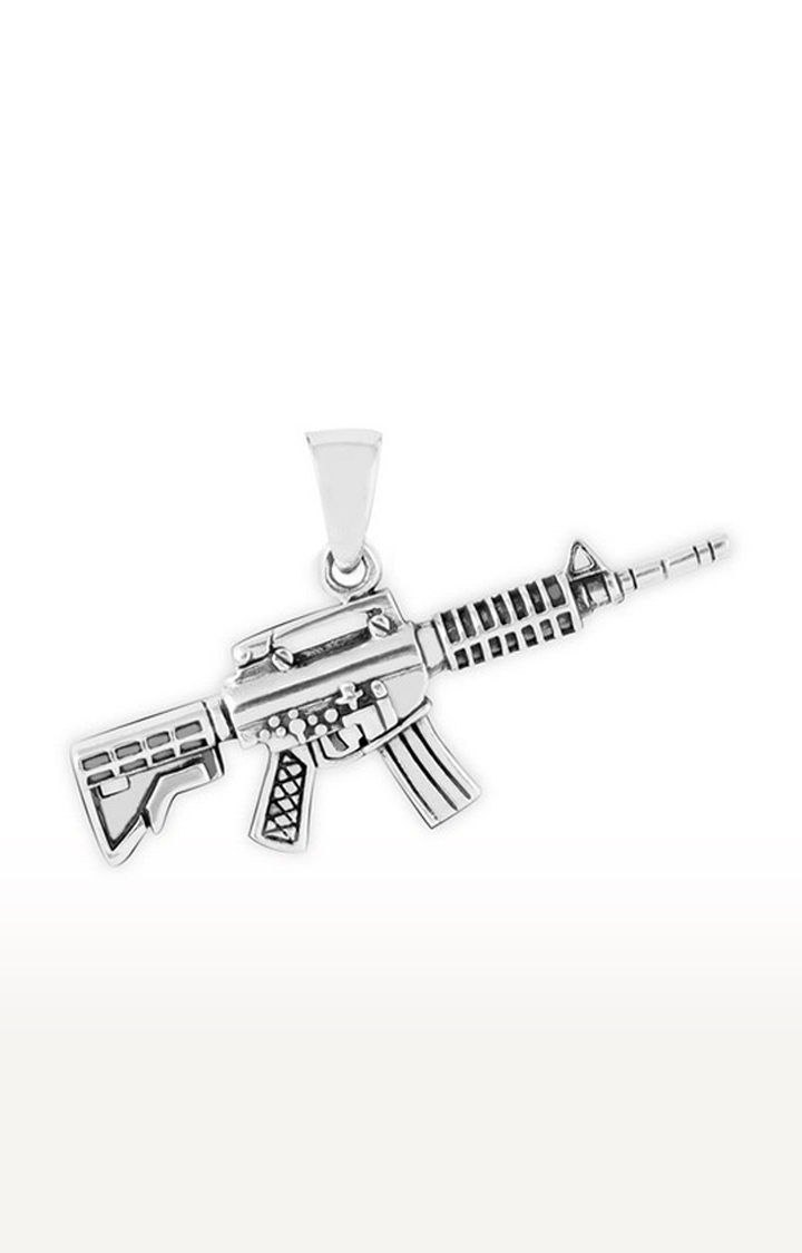 Touch925 | Silver M4 Gun Locket