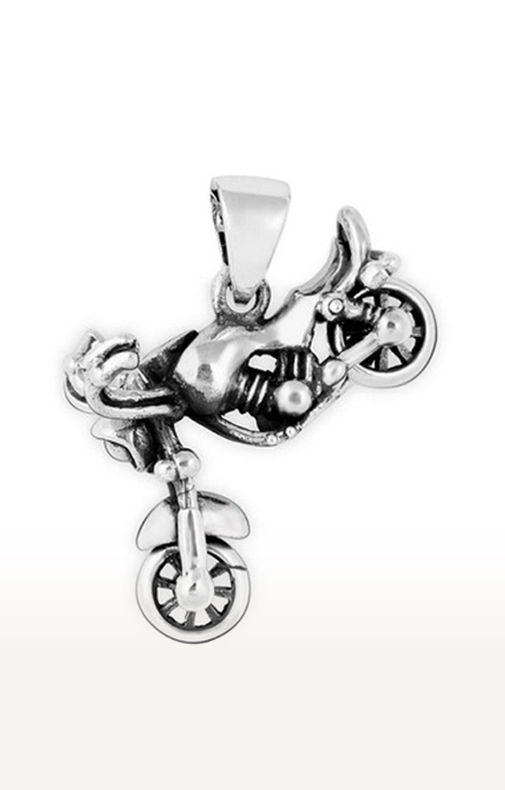 Touch925 | Riders Reverie Silver Motorcycle Locket