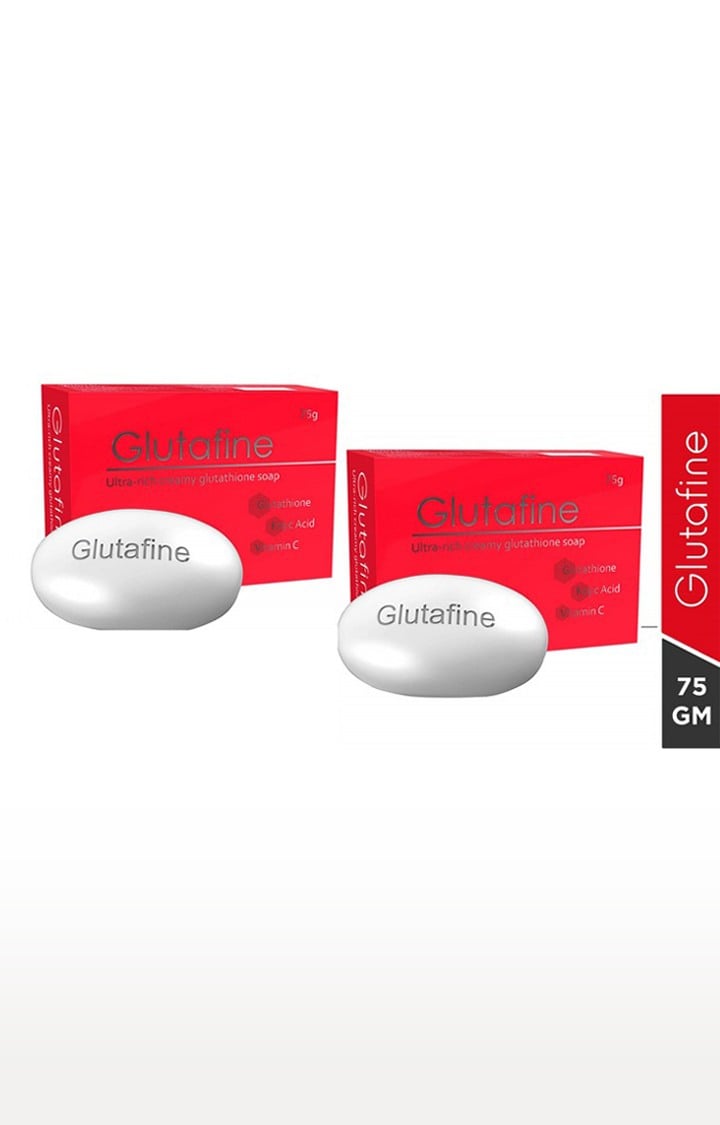 Glutafine Skin Lightening Soap - 75gm - Pack of 2