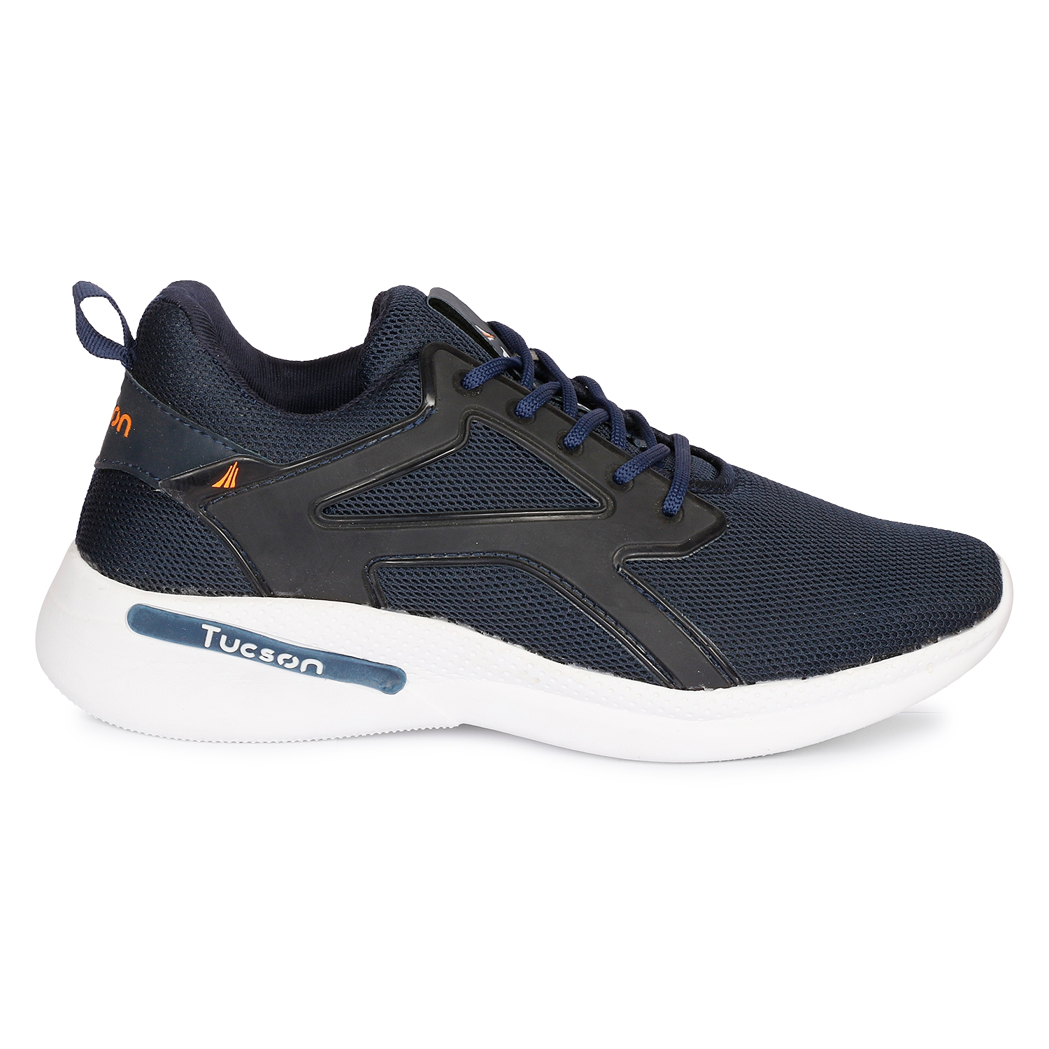 Get Contrast Lace and Stripe Detail Navy Mesh Sports Shoes at ₹ 999 | LBB  Shop