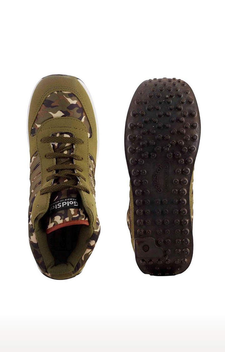 Goldstar 612 Army Brown Boots For Men