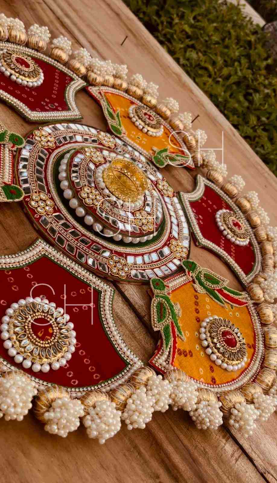 Rangrezza Coloueful Pankhi Rangoli