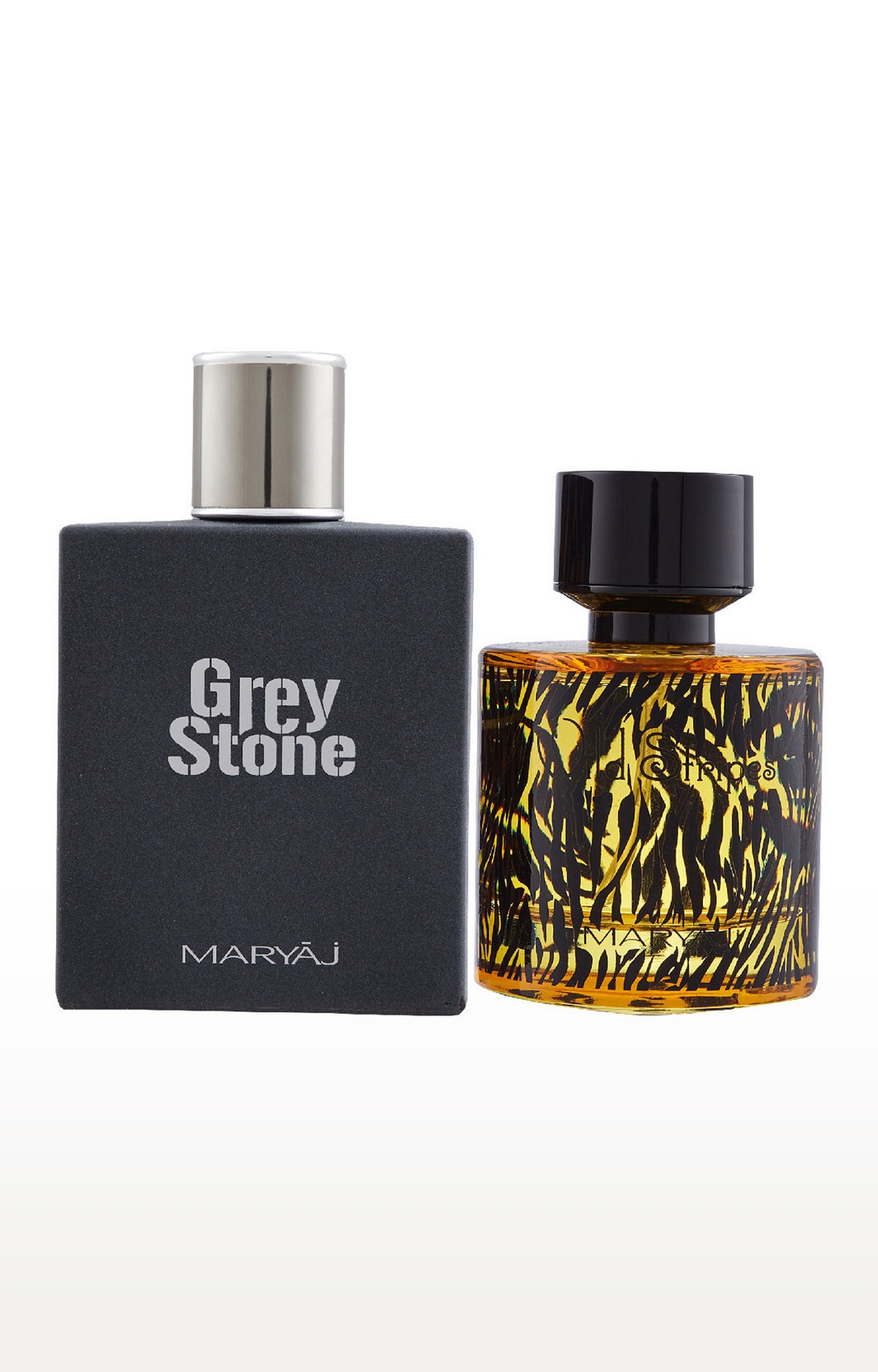 Maryaj | Maryaj Grey Stone Eau De Parfum Perfume 100ml for Men and Maryaj Wild Stripes Eau De Parfum Oriental Perfume 100ml for Men 0