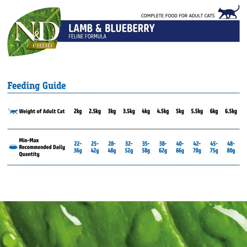 Farmina N&D Grain Free Lamb & Blueberry Adult Dry Cat Food