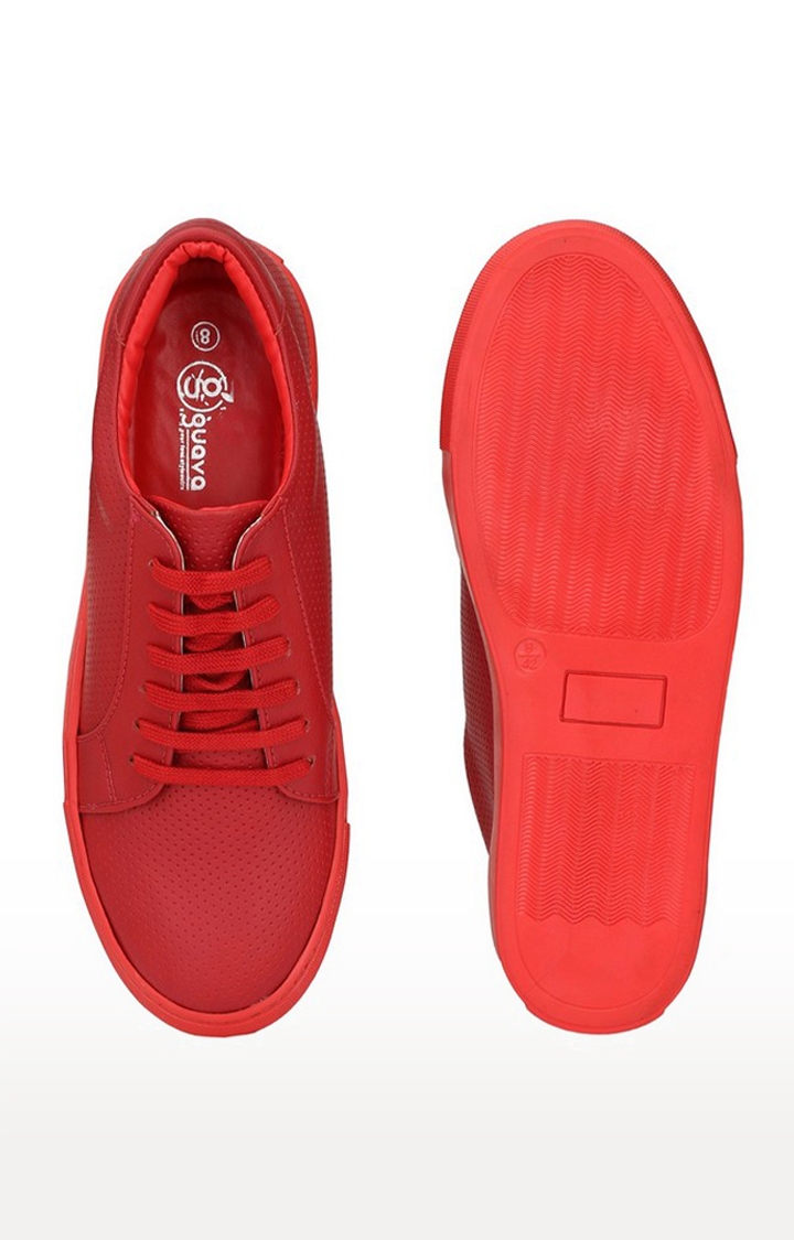 Guava | Guava Men's Hepner Sneakers - Red 3